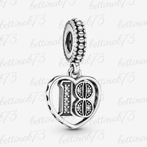 Pandora 18th Celebration Dangle Charm